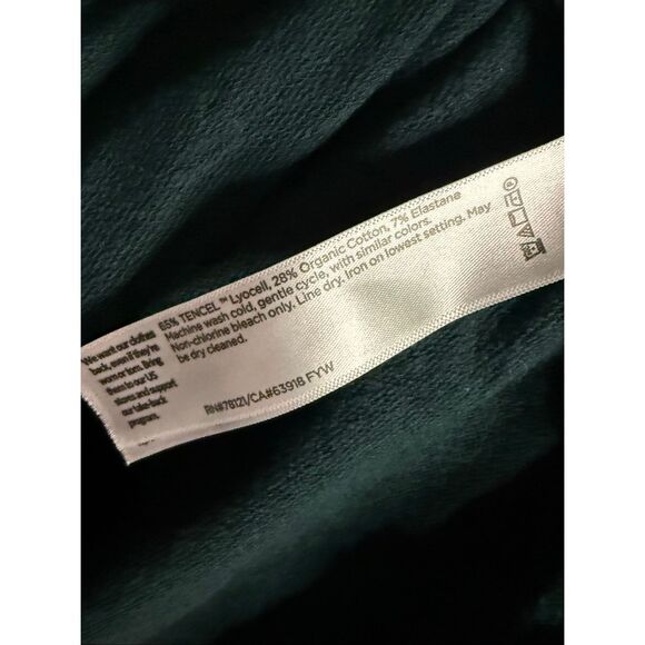 Eileen Fisher Cozy Brushed Terry Hug Funnel Neck Tops Bundle Size Medium - Picture 8 of 10